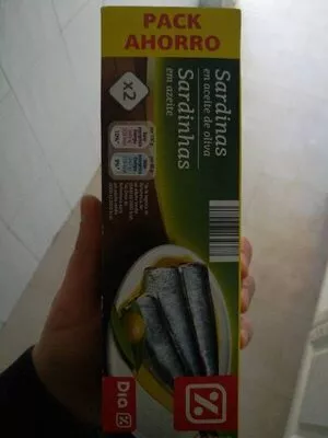 Sardinas en aceite de oliva Dia 2 unidades, code 8480017134387