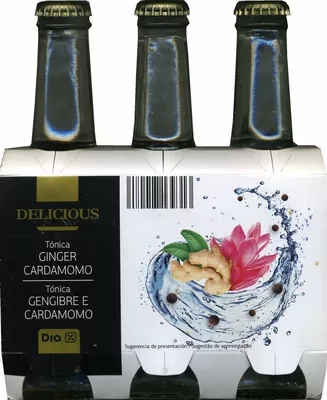 Delicious tónica ginger cardamomo Dia 1200 ml (6 x 200 ml), code 8480017139313