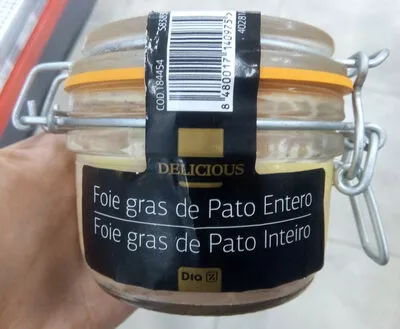 Foie gras de pato entero Dia 125 g, code 8480017140975