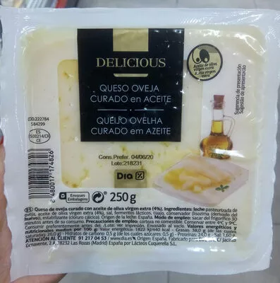 Queso en aceite Dia 250 g, code 8480017174826