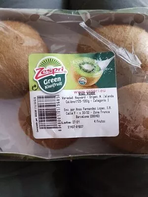 Green kiwifruit Zespri , code 8480017179685