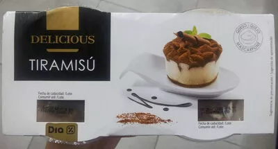 Tiramisú Dia 180 g, code 8480017207708