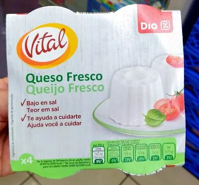 Queso fresco Vital  , code 8480017211200