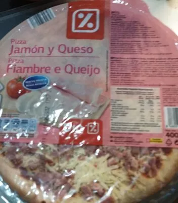 Pizza Jamón y Queso Dia 400 g, code 8480017304797