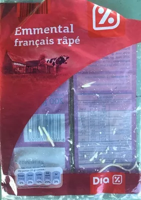 Emmental français râpé Dia 200 g, code 8480017350763