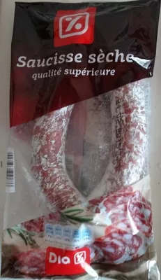 Saucisse séche, qualité supérieure Dia, Salaisons du Maconnais 300 g, code 8480017350800