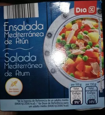 Ensalada Mediterránea de Atún  , code 8480017446091