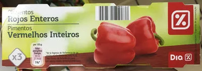 Pimientos Rojos Enteros Dia 180 g (3x60g), code 8480017465955