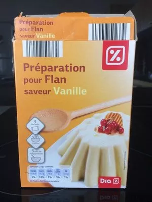 Preparation pour flan saveur vanille Dia , code 8480017502339