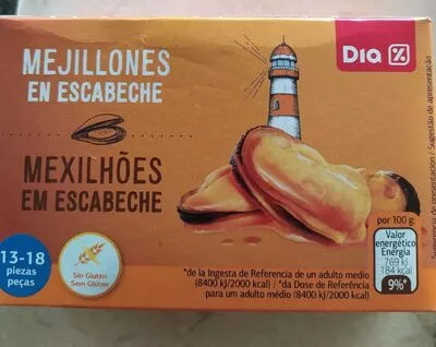 Mejillones en escabeche Dia , code 8480017505965