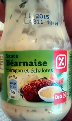 Sauce Béarnaise Estragon et échalotes Dia 251 g, 250 ml, code 8480017520753