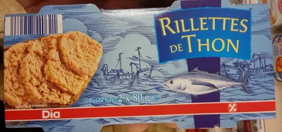 Rillettes de Thon Dia 2 x 80 g, code 8480017540621