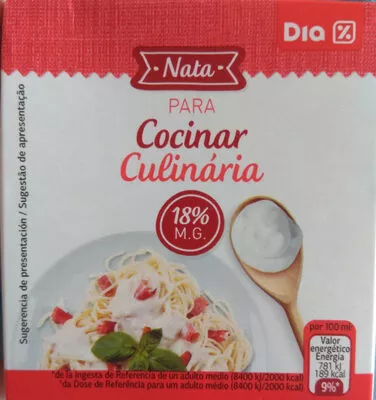 Nata para cocinar culinaria Dia 500 ml, code 8480017546081