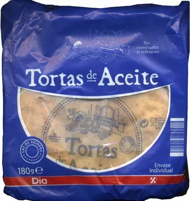 Tortas de aceite Dia 180 g (6 x 30 g), code 8480017611208