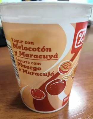 Yogur con melocotón y maracuyá Dia , code 8480017680419