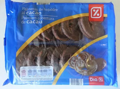 Palmeras de hojaldre al cacao Dia 260 g, code 8480017825704