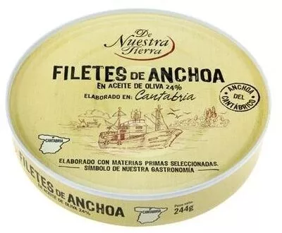 Filete de Anchoa de Cantabria De nuestra tierra , code 8480022330316