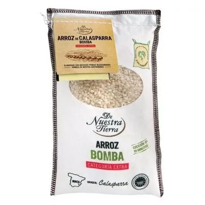 Arroz bomba calasparra De nuestra tierra , code 8480022330552