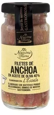 Filetes de anchoa L´Escala De nuestra tierra , code 8480022330736