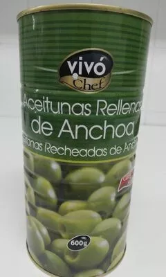 Aceitunas rellenas de anchoa Vivó , code 8480024350251