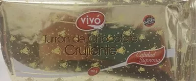 Turrón de chocolate crujiente Vivo , code 8480024363640