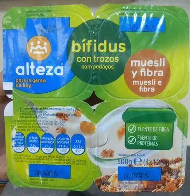 Yogur alteza Alteza 500 g, code 8480024649331