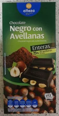 Chocolate negro con avellanas Alteza 200 g, code 8480024731074