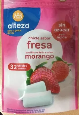 Chicle sabor fresa Alteza , code 8480024734167