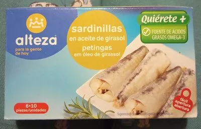 Sardinillas en aceite de girasol Alteza , code 8480024737342