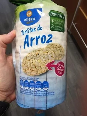 Tortitas de arroz Alteza 130 g, code 8480024752420