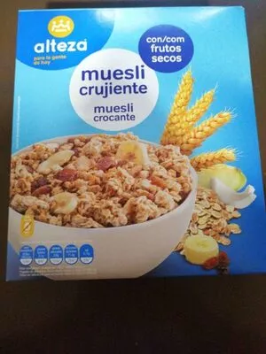 Muesli crujiente con frutos secos Alteza , code 8480024752680