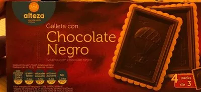 Galeta con chocolate negro Alteza , code 8480024753854