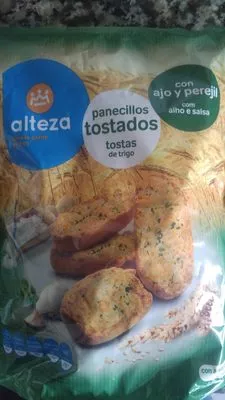 Panecillos tostados con ajo y peregil Alteza 160 g, code 8480024764768