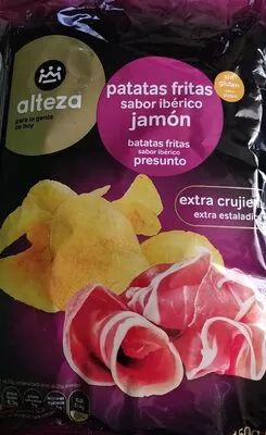 Patatas fritas sabor jamón ibérico Alteza , code 8480024768216