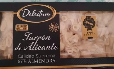 Turrón de Alicante Deleitum , code 8480024769305