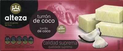 Turrón de coco "Alteza" Alteza 300 g, code 8480024775160