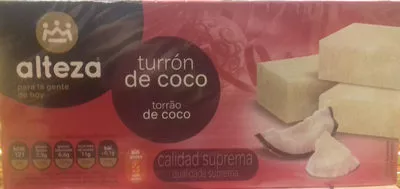 Turrón de coco Alteza 300 g, code 8480024775528