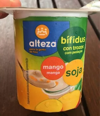 Bífidus con trozos mango soja Alteza , code 8480024810151