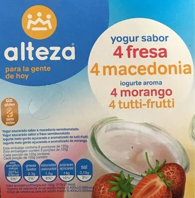 Yogures de sabores Alteza , code 8480024812612