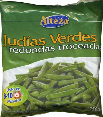 Judías verdes redondas troceadas congeladas "Alteza" Alteza 750 g, code 8480024815026