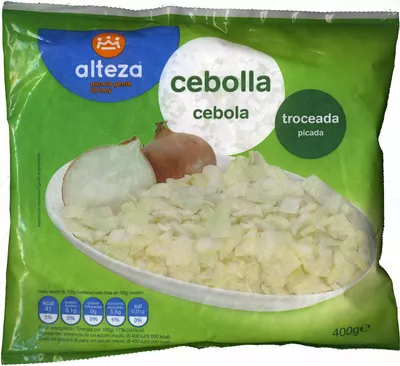 Cebolla troceada picada Alteza 400 g, code 8480024820488