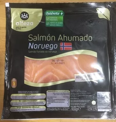 Salmón ahumado Alteza 100 g, code 8480024821058