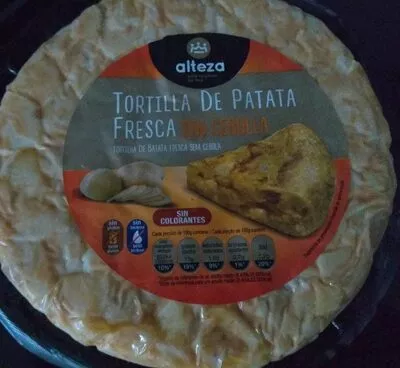 Tortilla de patata fresca sin cebolla Alteza , code 8480024821461