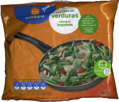 salteado de verduras Alteza 400 g, code 8480024821607