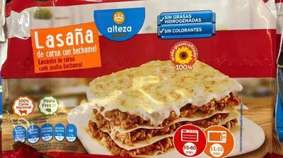 Lasaña de carne con bechamel Alteza 500g, code 8480024822932