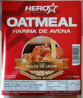 Harina de avena  , code 8480201100013