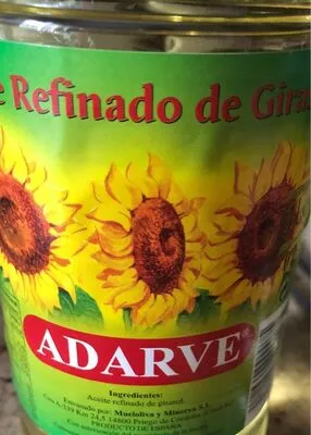 Aceite refinado de girasol adarve , code 8481034000075