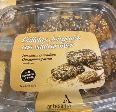 Galletas integrales con edulcorante  225 g, code 8484731223105