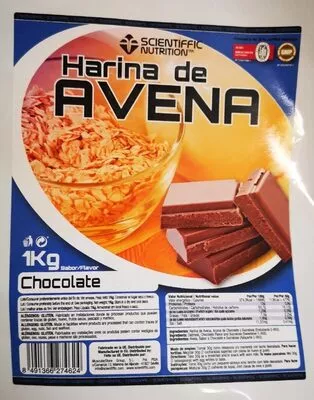 Harina de Avena (S. Chocolate) Tesco , code 8491366274624