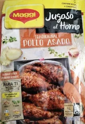 Jugoso al horno tradicional pollo asado Maggi , code 8585002434517